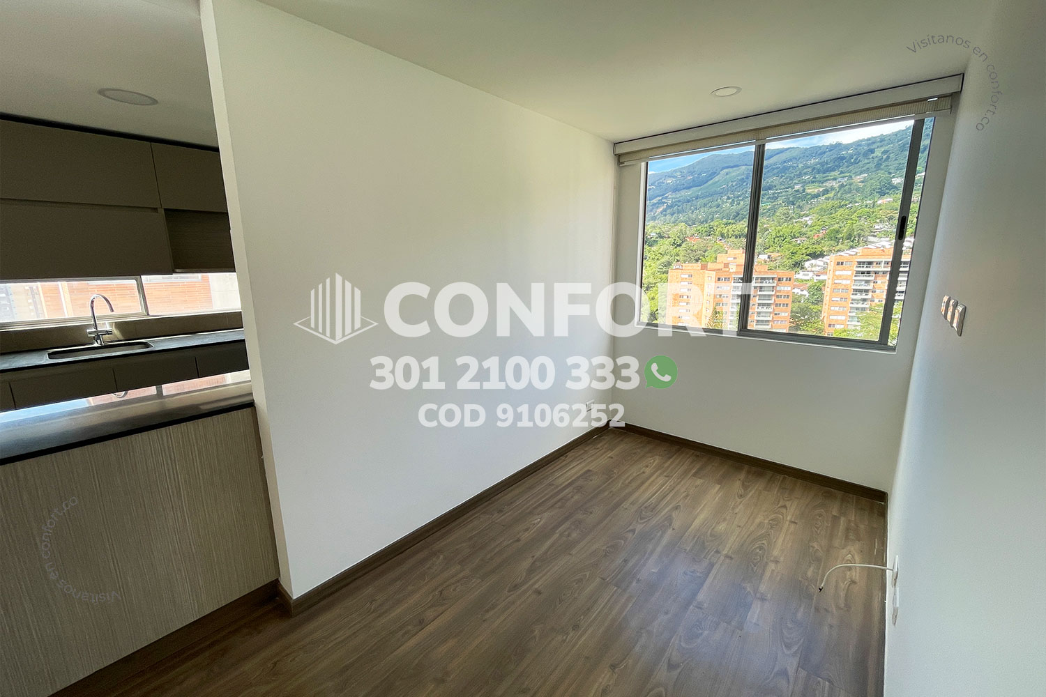 Apartamento en arriendo en Cumbres, Envigado · foto 6 de 24