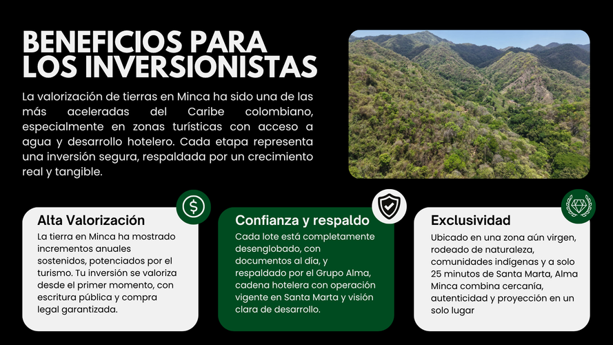 Lote en venta en Corregimiento De Minca, Santa Marta, 2000 m² · foto 10 de 13