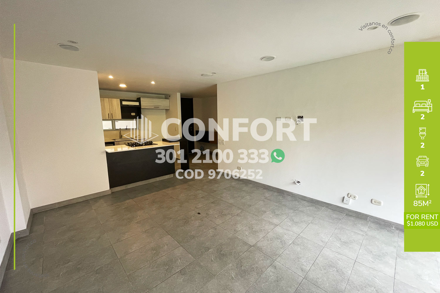 Apartamento en Arriendo en Zuñiga, Envigado en Loma Linda