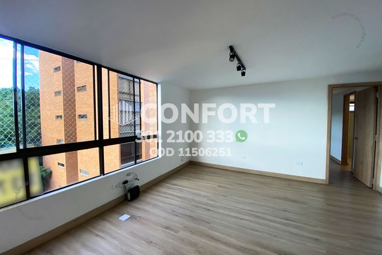 Apartamento de 1 alcoba en arriendo en Santa Maria De Los Angeles, Medellín, 73 m² · foto 2 de 16