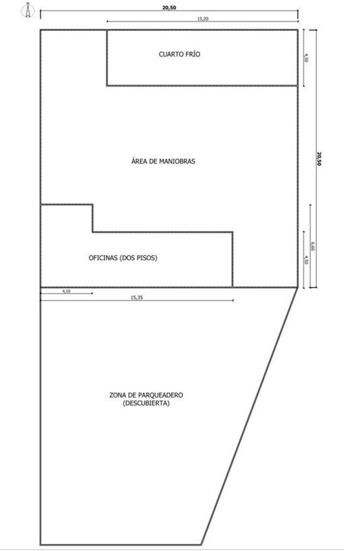 Bodega en venta en Cordialidad, Barranquilla, 497 m² · foto 23 de 24