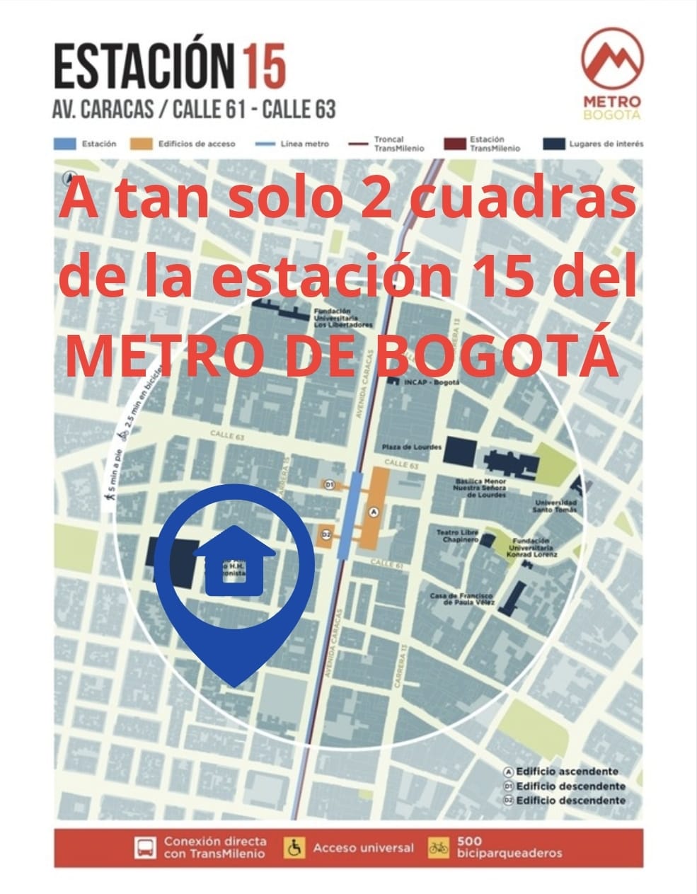 Casa en venta en Chapinero Central, Bogotá · foto 2 de 17