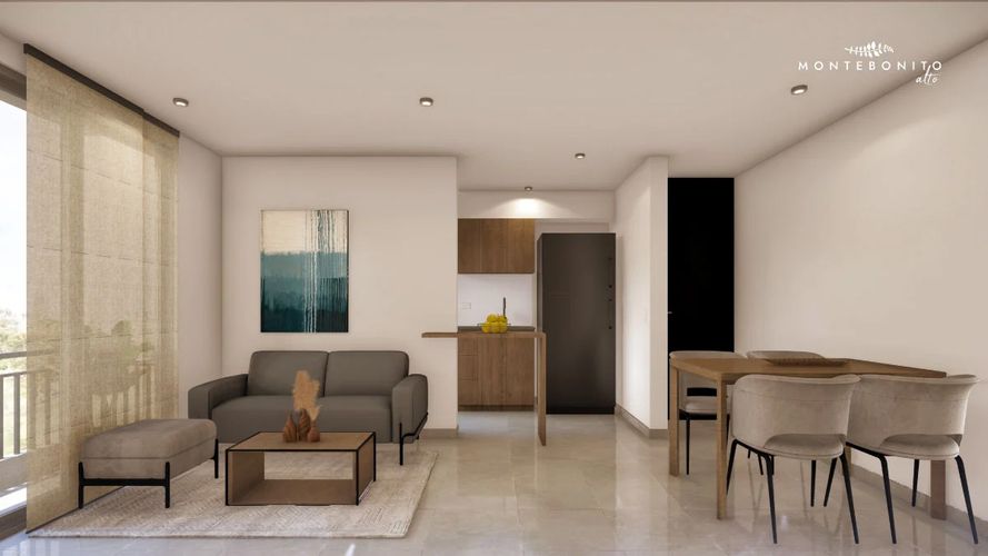 Apartamento de 3 alcobas en venta en Ub. Montebonito Et. Ii, Dosquebradas, 50 m² · foto 5 de 7