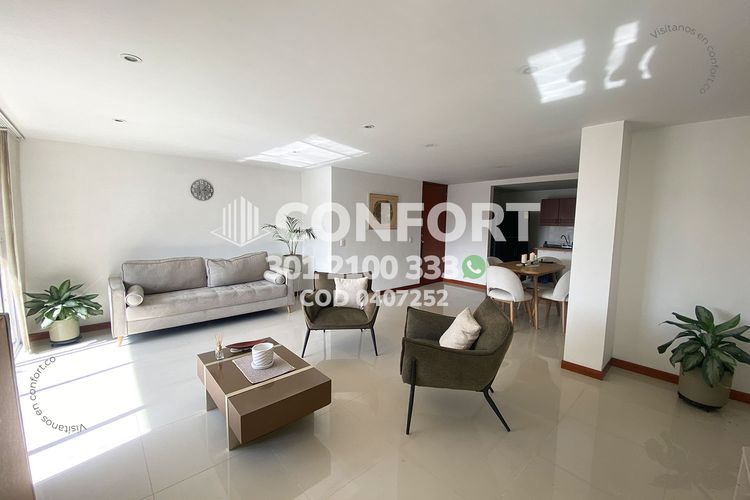 Apartamento de 3 alcobas en arriendo en Las Vegas, Envigado, 128 m² · foto 2 de 24