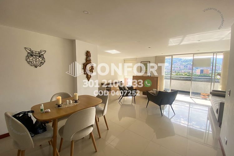 Apartamento de 3 alcobas en arriendo en Las Vegas, Envigado, 128 m² · foto 4 de 24