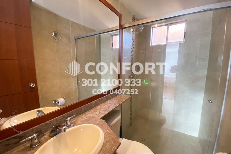 Apartamento de 3 alcobas en arriendo en Las Vegas, Envigado, 128 m² · foto 8 de 24