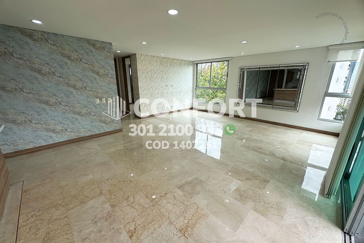Apartamento de 3 alcobas en arriendo en Castropol, Medellín, 130 m² · foto 3 de 24
