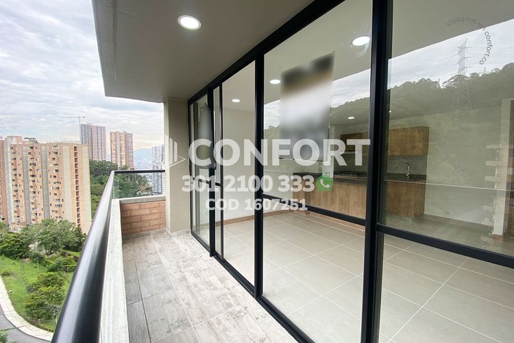 Apartamento de 3 alcobas en arriendo en Loma Del Indio, Medellín, 78 m² · foto 7 de 24
