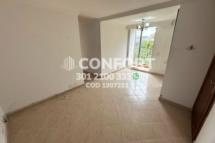 Apartamento de 3 alcobas en arriendo en Villa Carlota, Medellín, 70 m² · foto 2 de 24