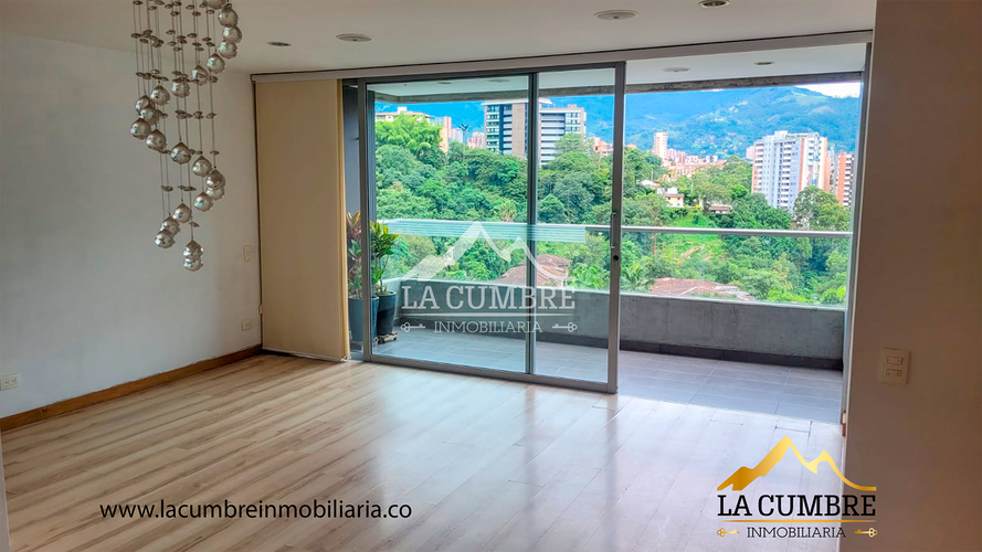 Apartamento de 3 alcobas en arriendo en Loma Benedictinos, Medellín, 112 m² · foto 3 de 11