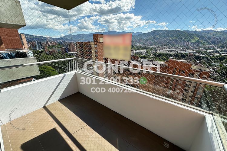 Apartamento de 3 alcobas en arriendo en Santa Maria De Los Angeles, Medellín, 104 m² · foto 8 de 24
