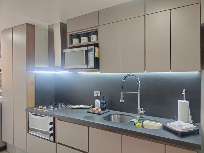 Apartamento de 1 alcoba en arriendo en La Aguacatala, Medellín, 55 m² · foto 7 de 13