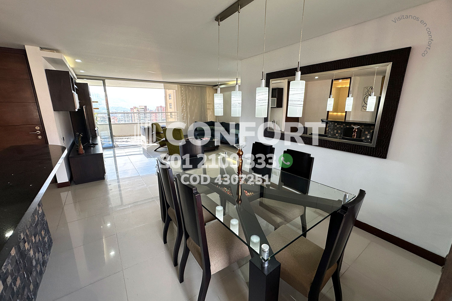Apartamento en arriendo en Loma De Los Gonzalez, Medellín · foto 4 de 24