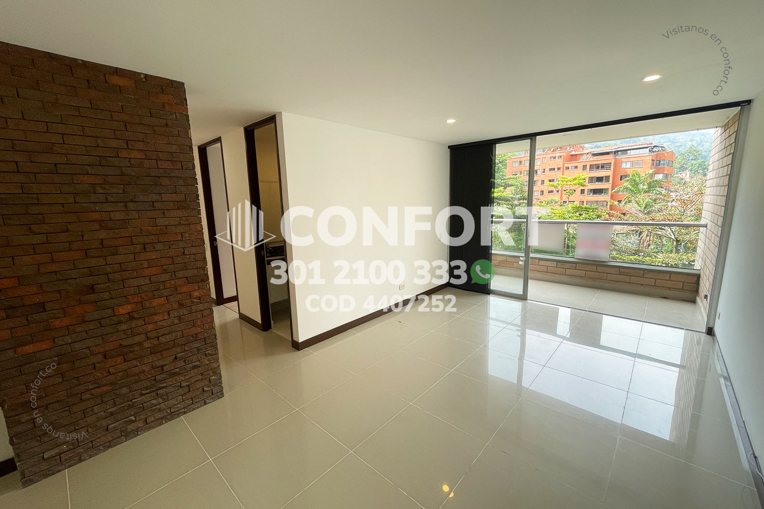 Apartamento en arriendo en Loma Del Esmeraldal, Envigado · foto 2 de 24