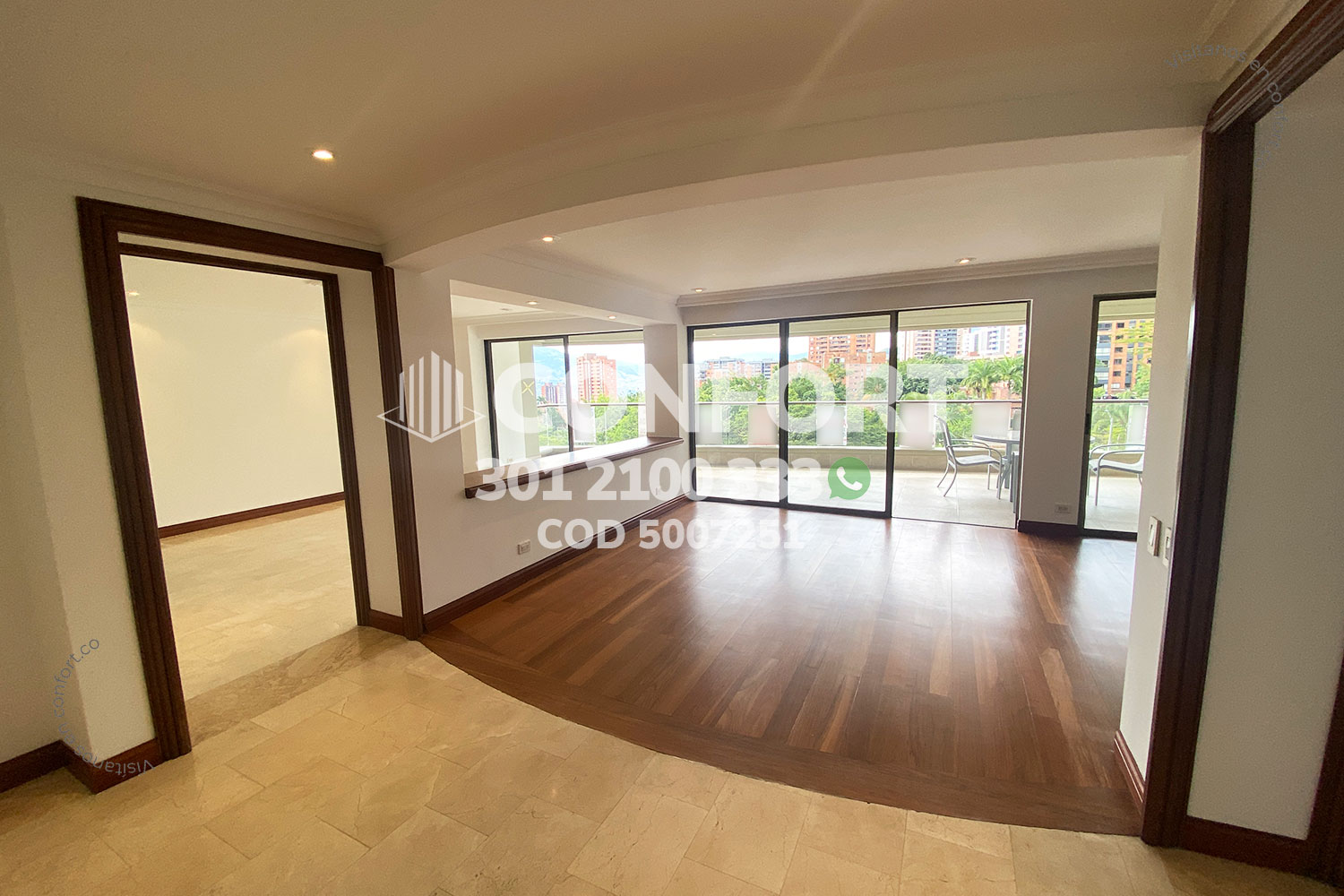 Apartamento en arriendo en Los Balsos, Medellín · foto 2 de 24