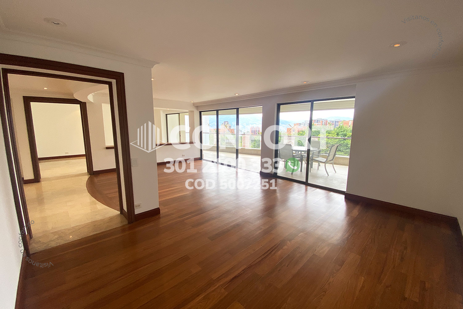 Apartamento en arriendo en Los Balsos, Medellín · foto 3 de 24