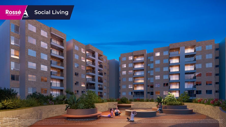 Apartamento de 2 alcobas en venta en Rincon Santo, Cajicá, 64 m² · foto 2 de 12