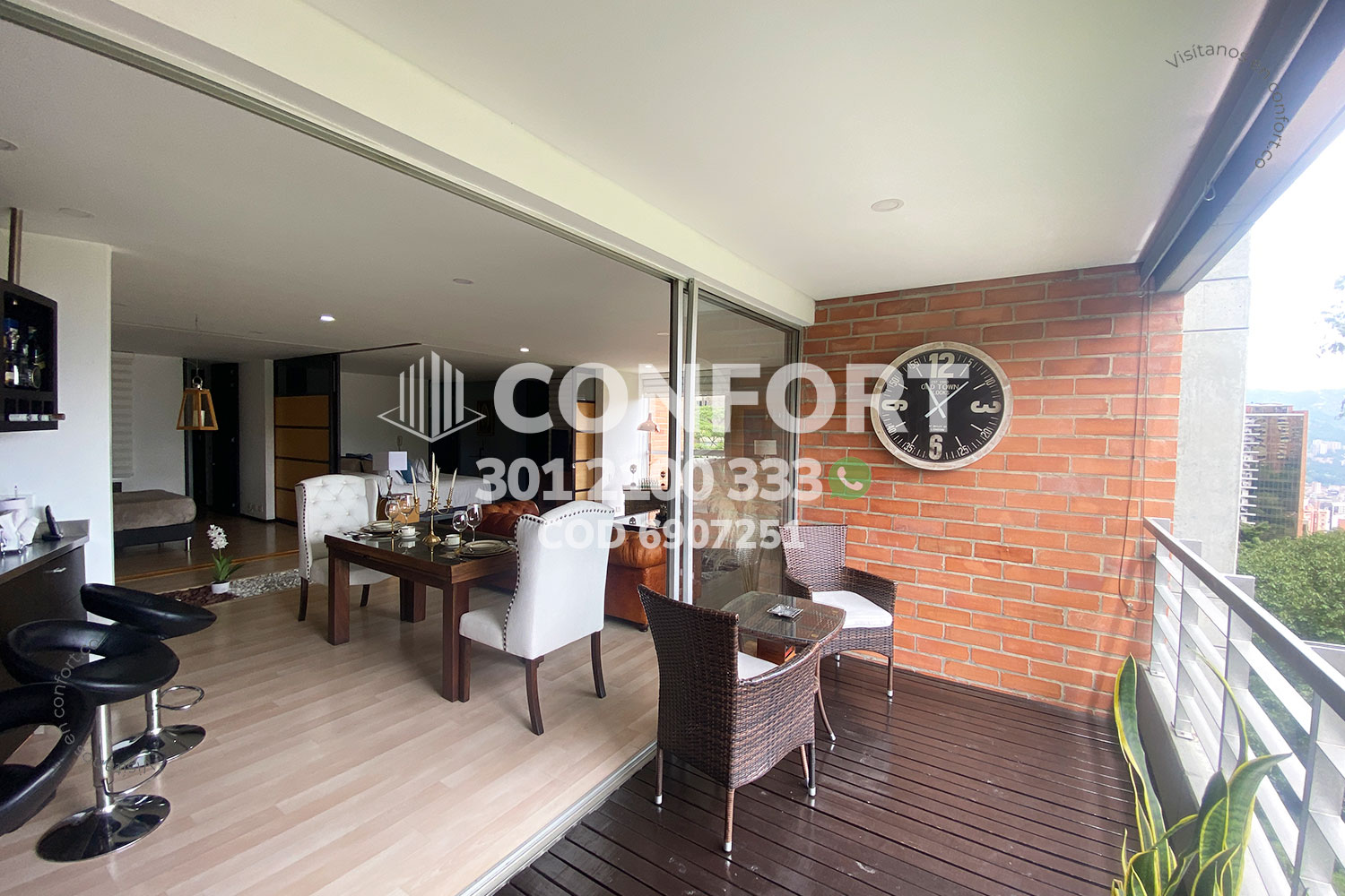 Apartamento en arriendo en El Tesoro, Medellín · foto 3 de 24