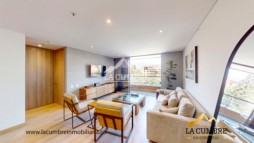 Apartamento de 1 alcoba en arriendo en Los Balsos, Medellín, 70 m² · foto 2 de 13