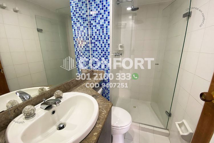Apartamento de 3 alcobas en arriendo en San Diego, Medellín, 86 m² · foto 8 de 24