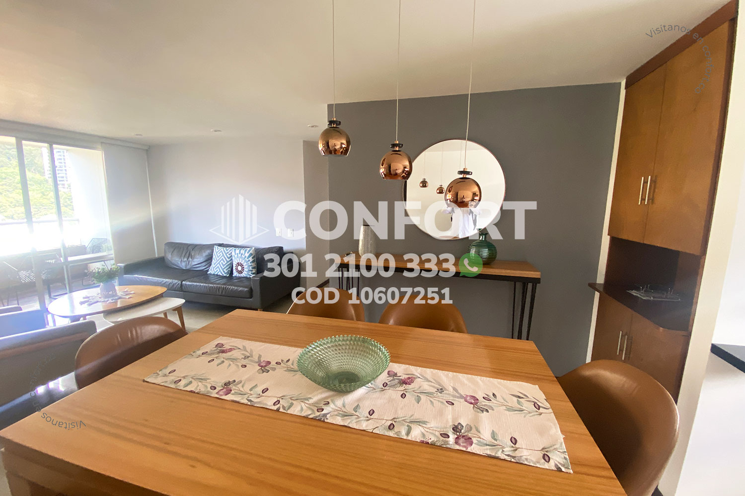 Apartamento en arriendo en Los Naranjos, Medellín · foto 4 de 24