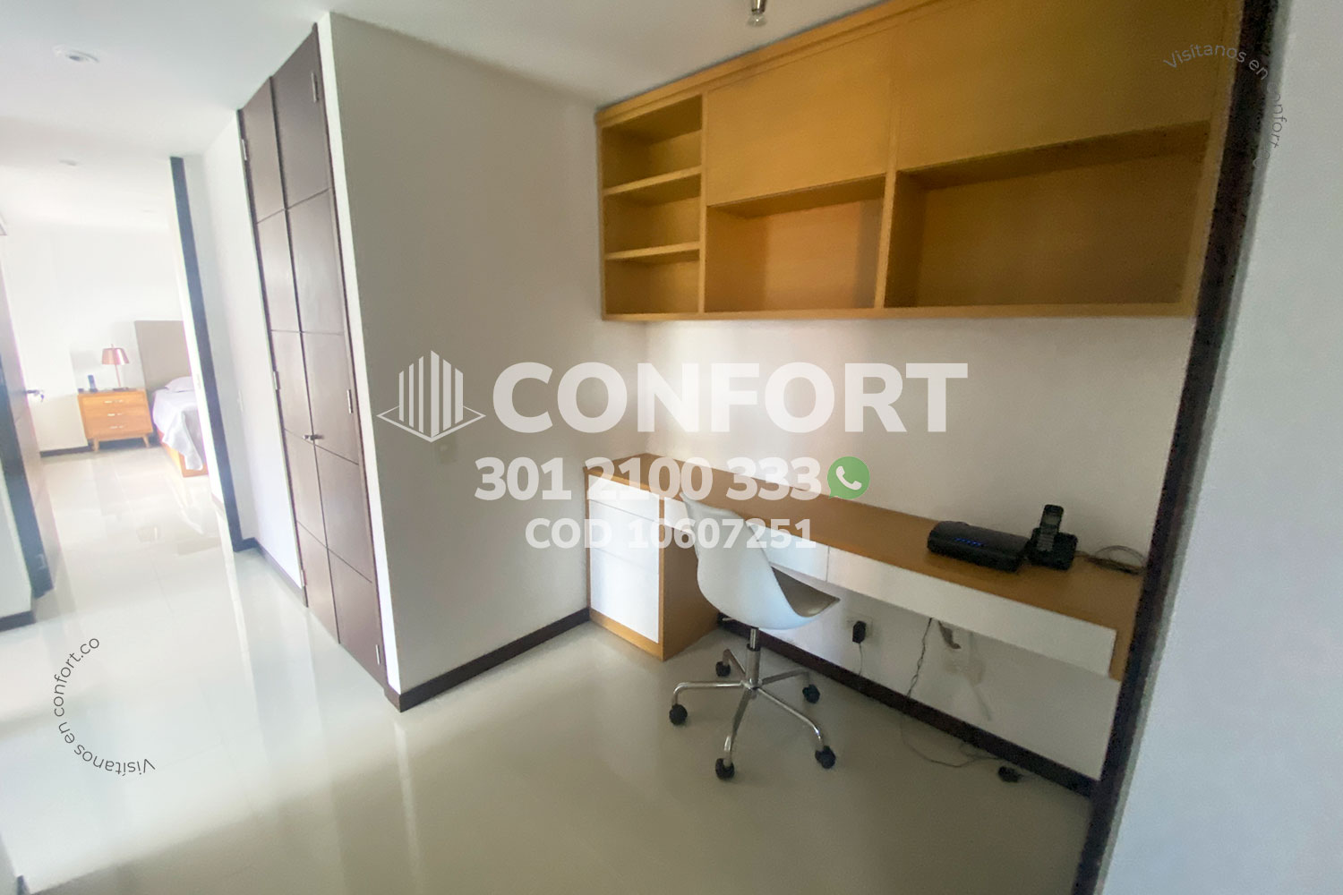 Apartamento en arriendo en Los Naranjos, Medellín · foto 8 de 24