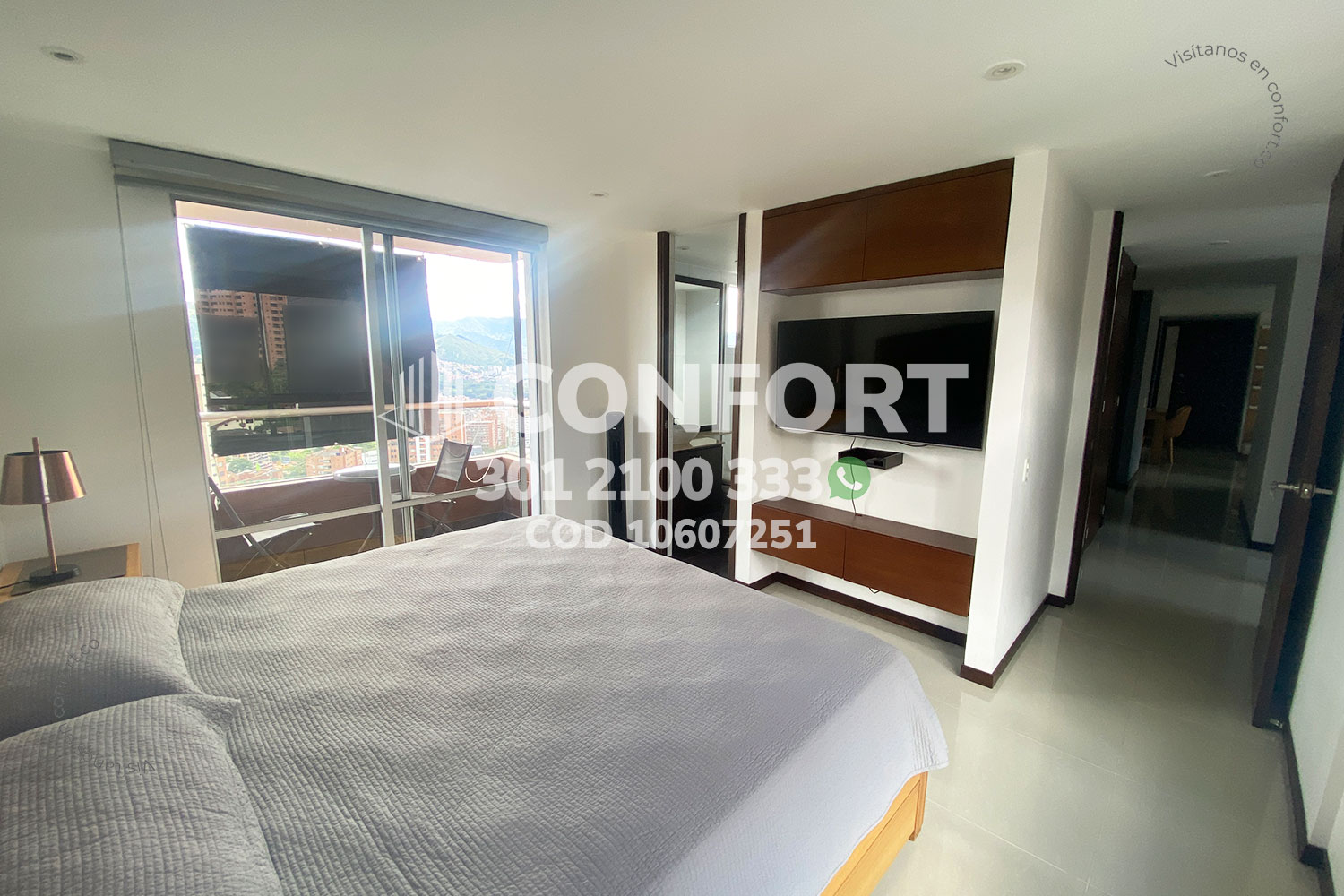 Apartamento en arriendo en Los Naranjos, Medellín · foto 14 de 24