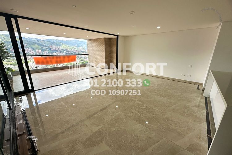 Apartamento de 3 alcobas en arriendo en Santa Maria De Los Angeles, Medellín, 205 m² · foto 2 de 24