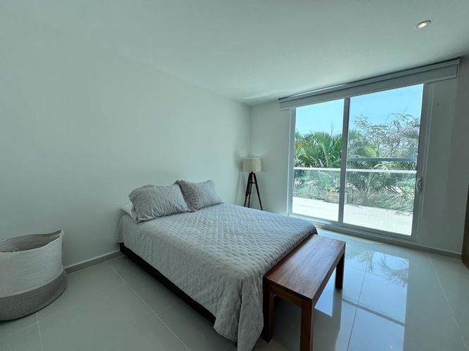 Apartamento de 3 alcobas en arriendo en Punta Canoa, Cartagena, 179 m² · foto 20 de 24