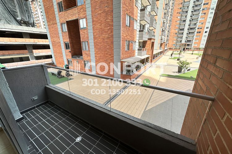 Apartamento de 3 alcobas en arriendo en Ciudad Del Río, Medellín, 60 m² · foto 5 de 24