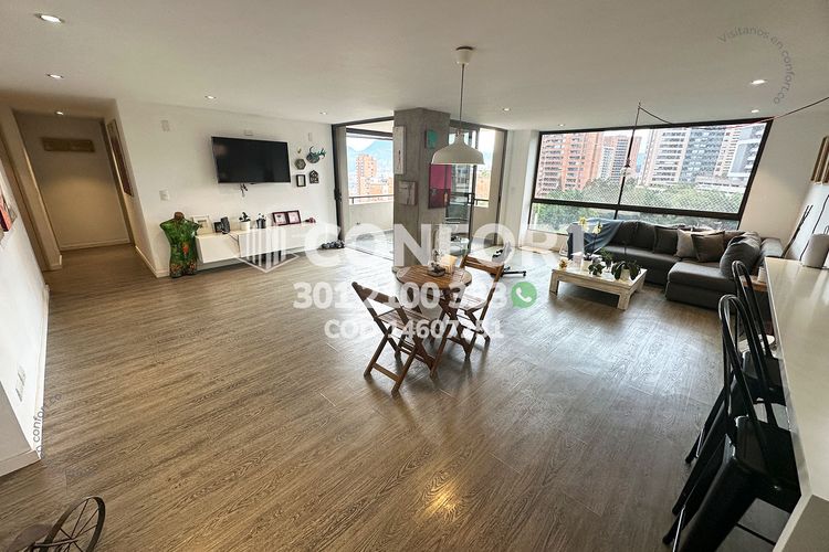 Apartamento de 3 alcobas en arriendo en Los Balsos, Medellín, 165 m² · foto 2 de 24