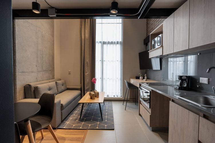 Apartaestudio en venta en Polo Club, Bogotá, 53 m² · foto 2 de 24