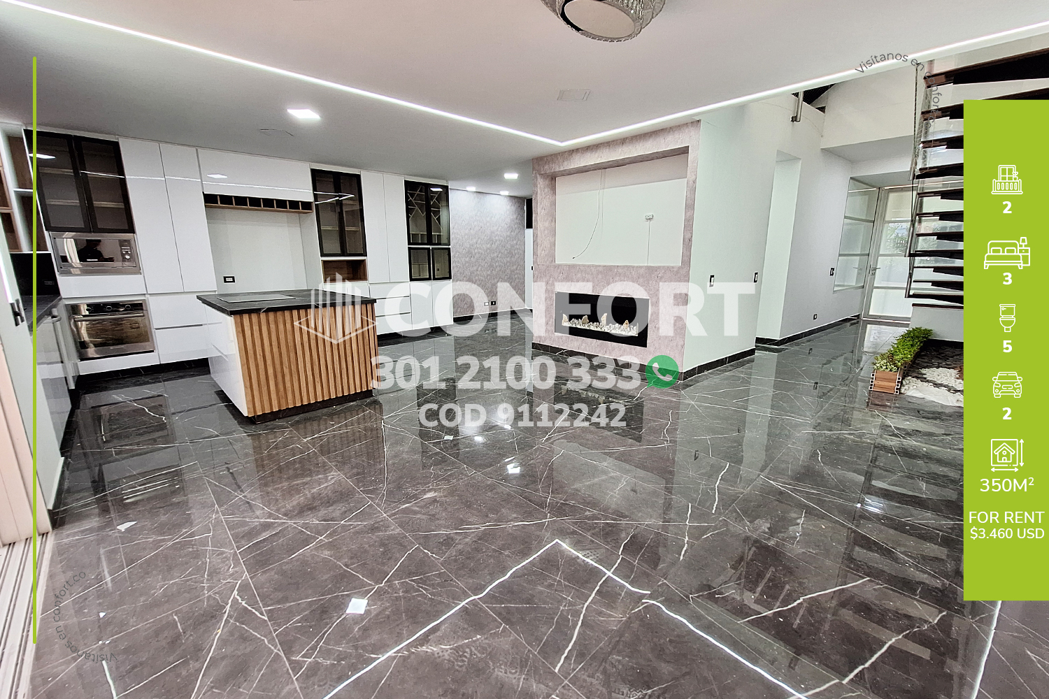 3BR House in El esmeraldal (350 m²)