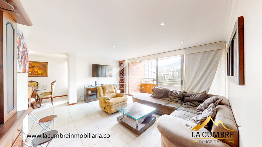 Apartamento de 3 alcobas en arriendo en Santa María De Los Ángeles, Medellín, 140 m² · foto 2 de 15