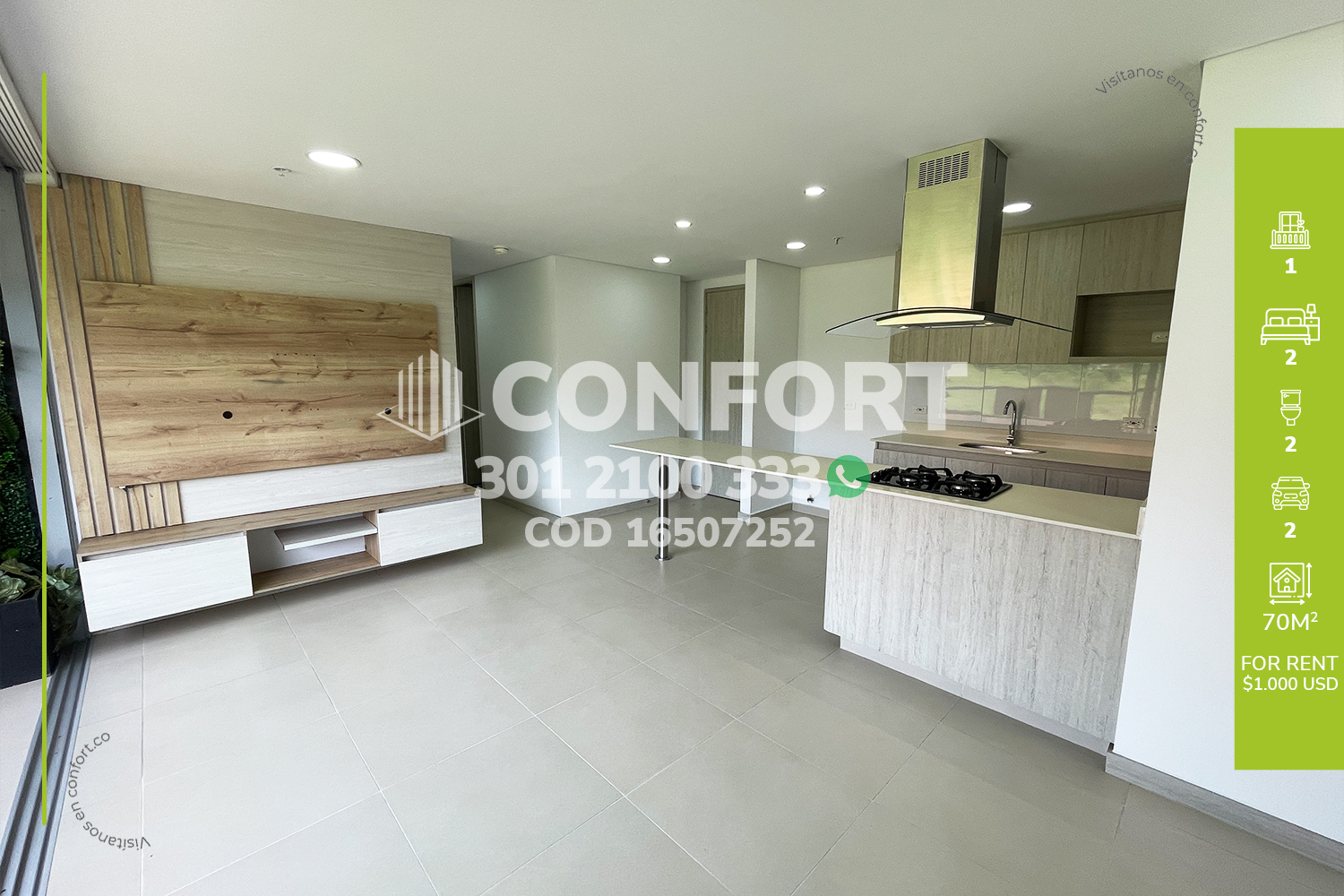 Apartamento en Arriendo en Escobero, Envigado en San Sebastian