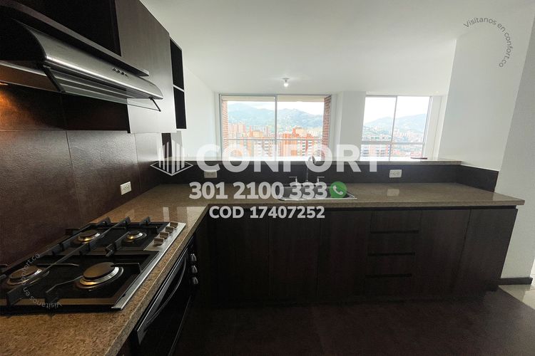 Apartamento de 3 alcobas en arriendo en Loma Del Esmeraldal, Envigado, 110 m² · foto 9 de 24