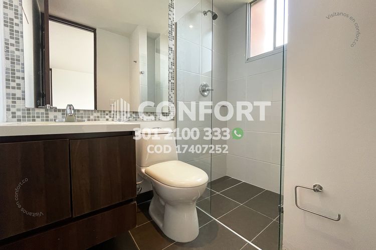 Apartamento de 3 alcobas en arriendo en Loma Del Esmeraldal, Envigado, 110 m² · foto 17 de 24