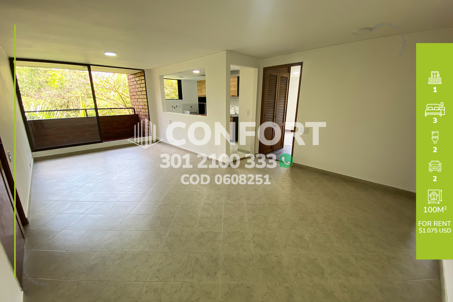 3BR Apartment in Provenza (100 m²)