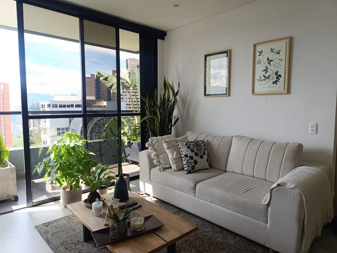 Apartamento de 1 alcoba en arriendo en El Poblado, Medellín, 56 m² · foto 8 de 12