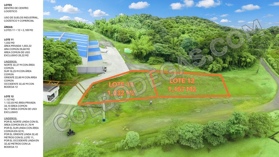 Lote en venta en Condina, Pereira, 2189 m² · foto 2 de 5