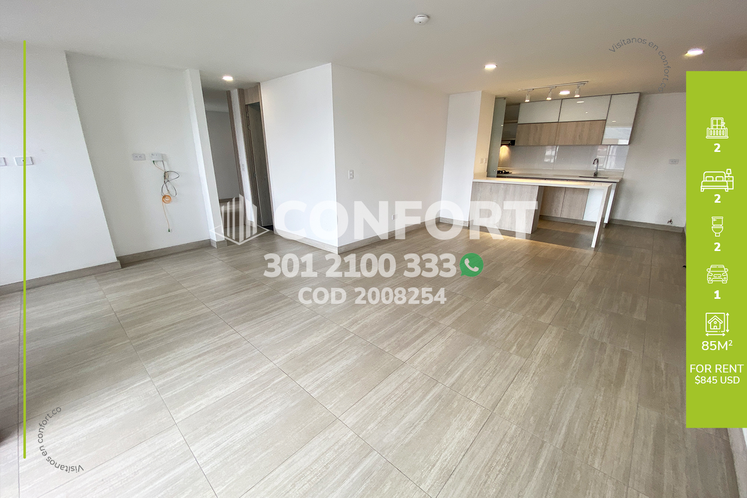 Apartamento en Arriendo en Las Lomitas, Sabaneta