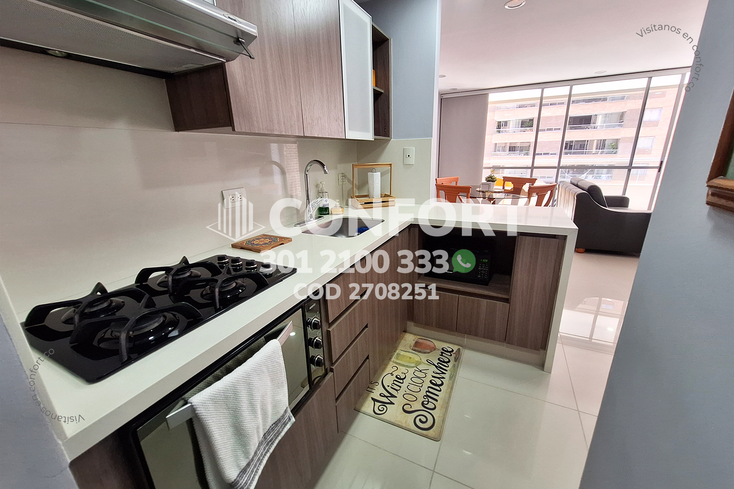Apartamento en arriendo en Ciudad Del Río, Medellín · foto 8 de 24