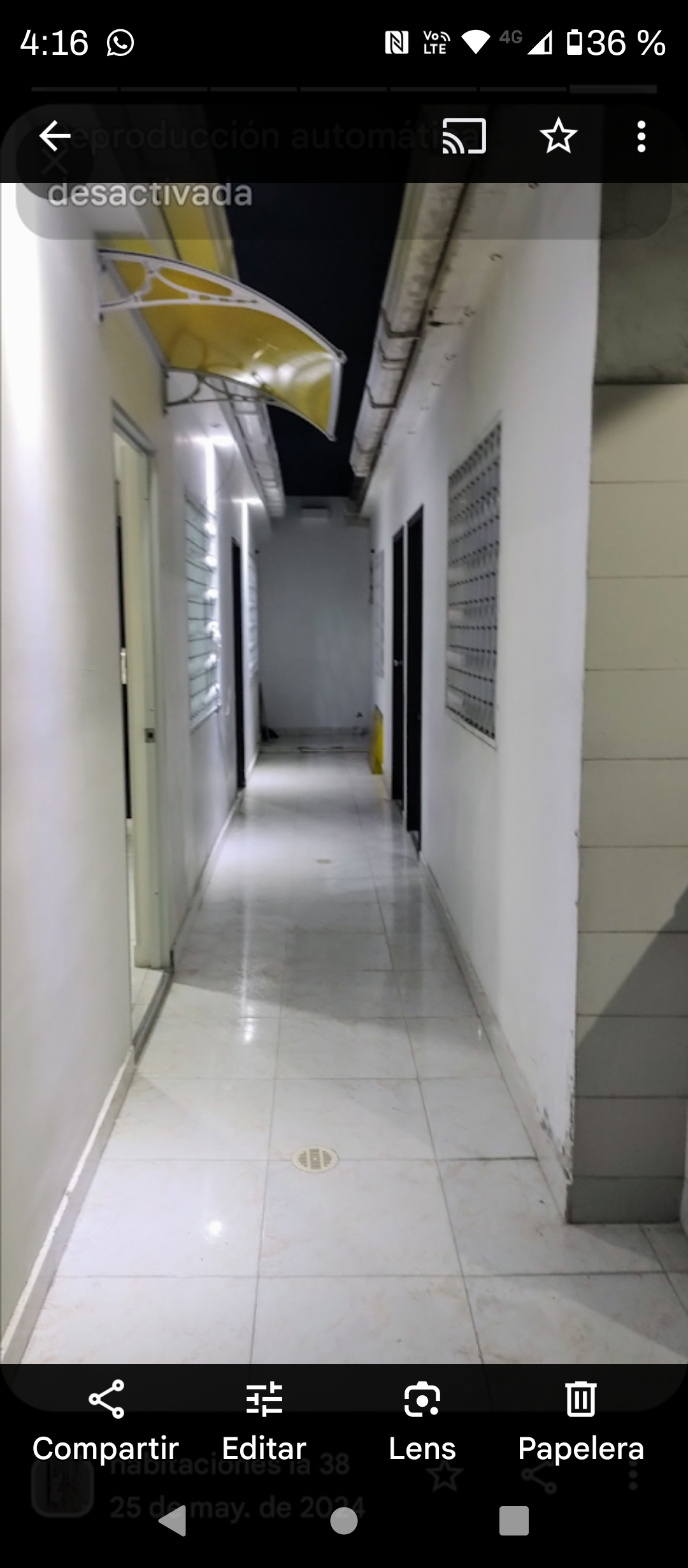 Habitación en arriendo en Las Delicias