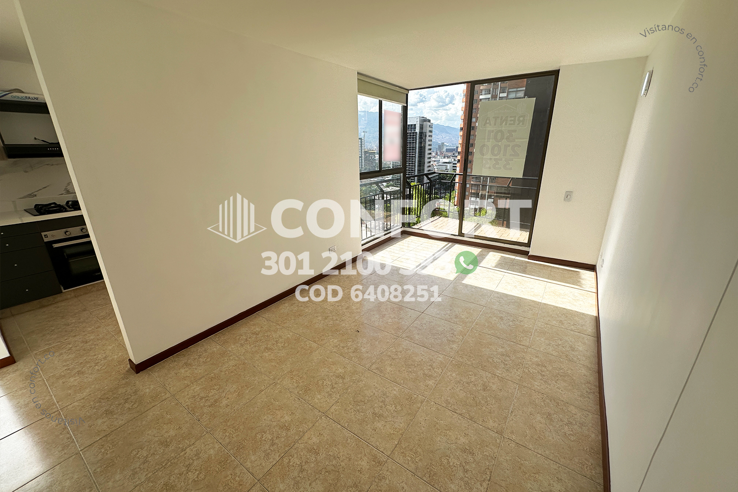 Apartamento en arriendo en Castropol, Medellín · foto 4 de 24