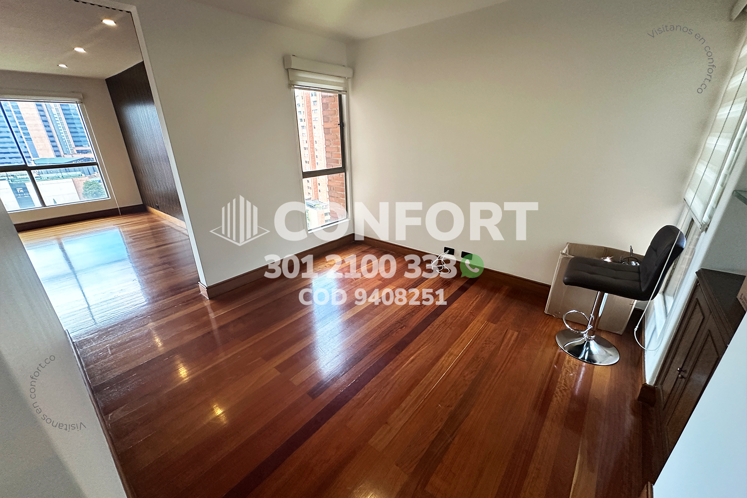 Apartamento en arriendo en Los Naranjos, Medellín · foto 9 de 24