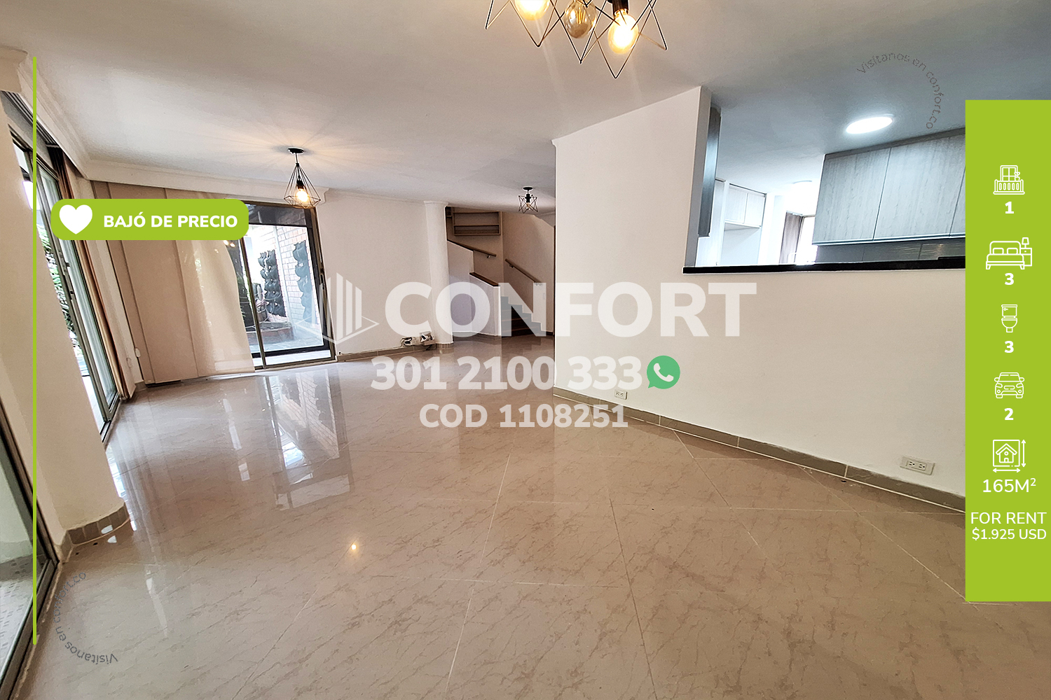 3BR House in Milla de Oro (165 m²)