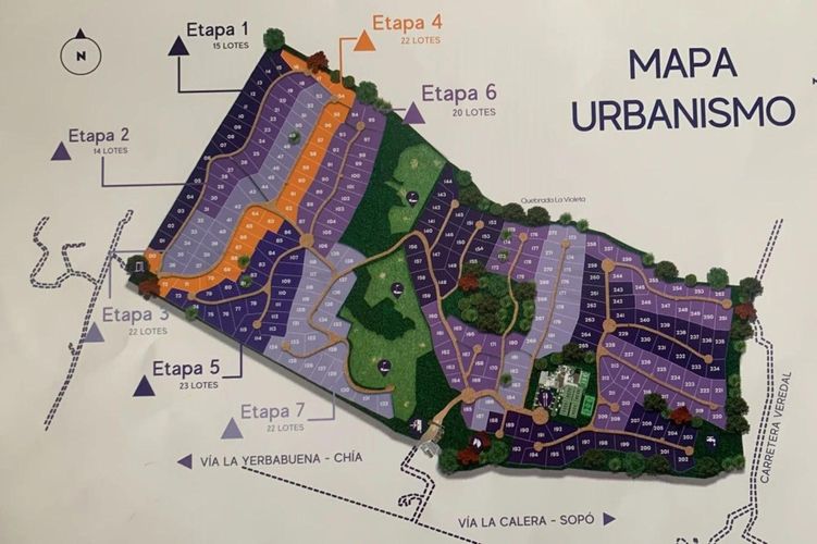 Lote en venta en Mercenario, Sopó, 1829 m² · foto 4 de 4