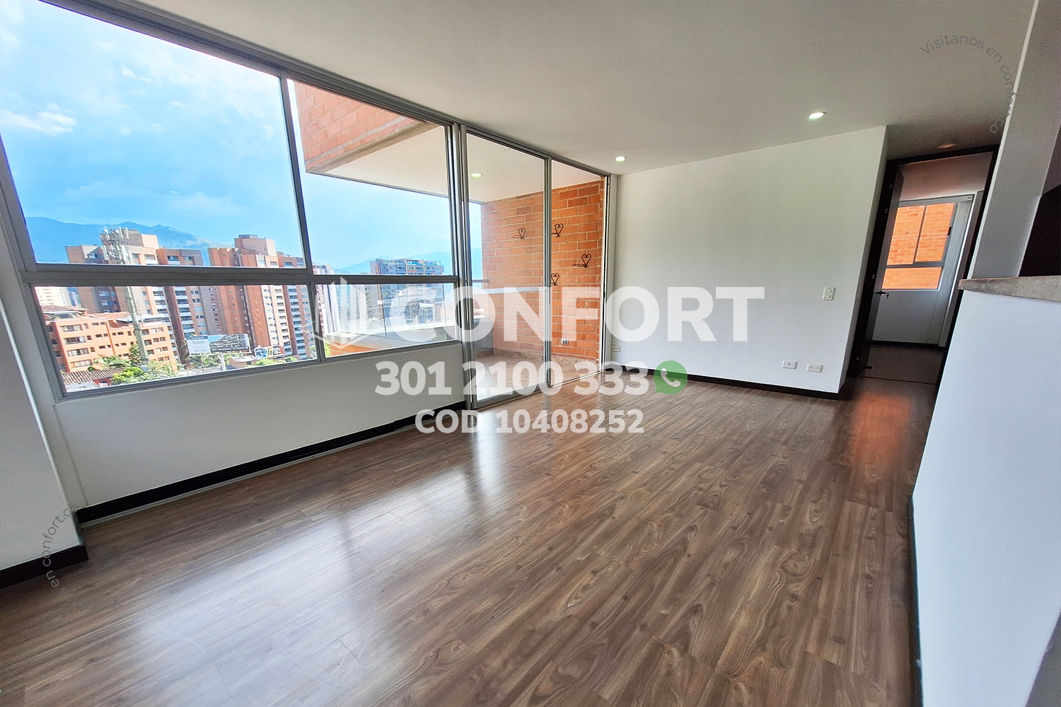 Apartamento en arriendo en Loma Del Esmeraldal, Envigado · foto 3 de 24