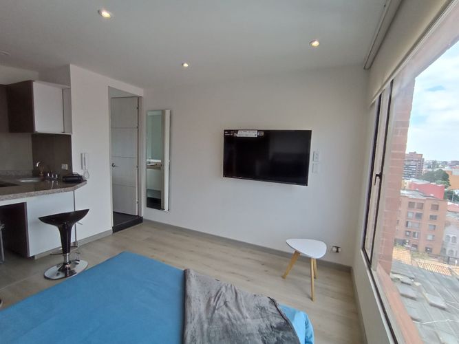 Apartaestudio en arriendo en Chapinero, Bogotá · foto 9 de 17