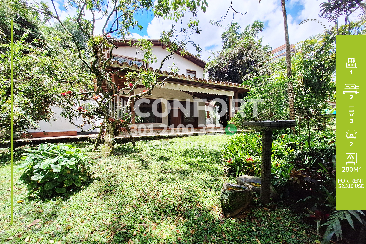 Casa en Arriendo en Loma de las brujas, Envigado